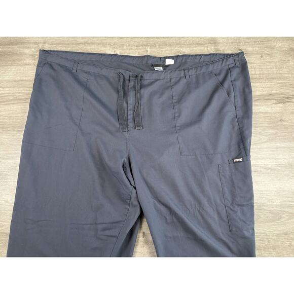 Greys Anatomy Scrubs Pants Mens Plus Size 5XLX Gray Barco Medical Nurse Pockets - Picture 4 of 16
